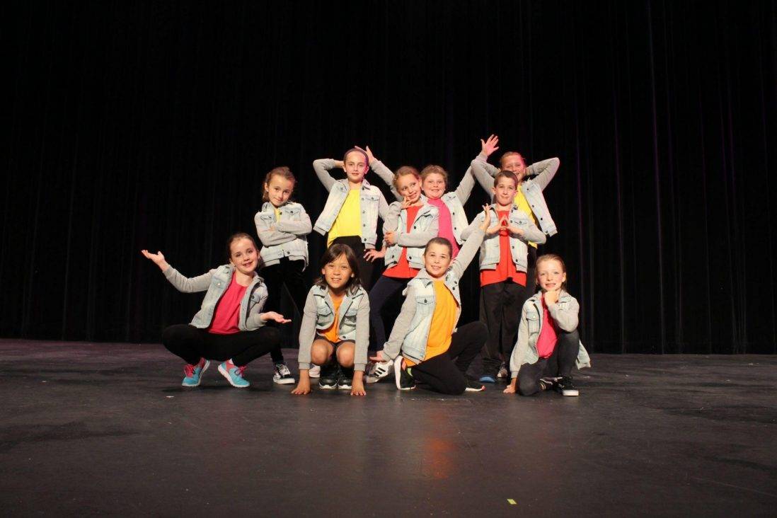 Hip Hop dance class students hip hop dance students at American Dance Institute