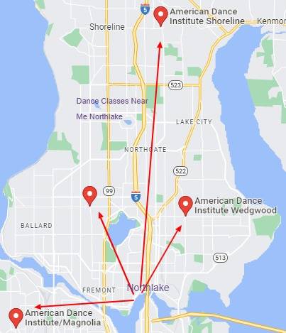 American-Dance-Institute-Northlake Map See how close Northlake is to several American Dance Institute studios.
