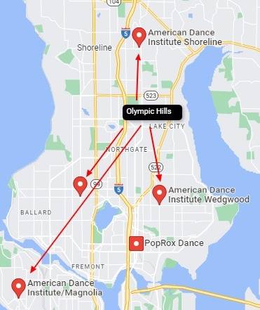 American-Dance-Institute-Olympic-Hills-Dance-Classes Olympic Hills, Seattle and the American Dance Institute in Shoreline and Greenwood