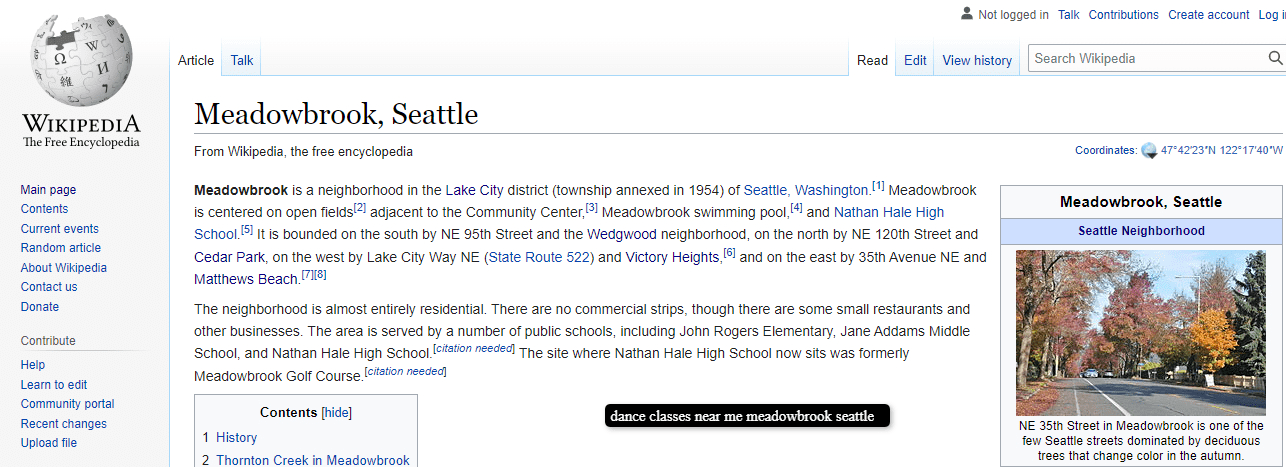 Meadowbrook, Seattle - Wikipedia Meadowbrook, Seattle - Wikipedia