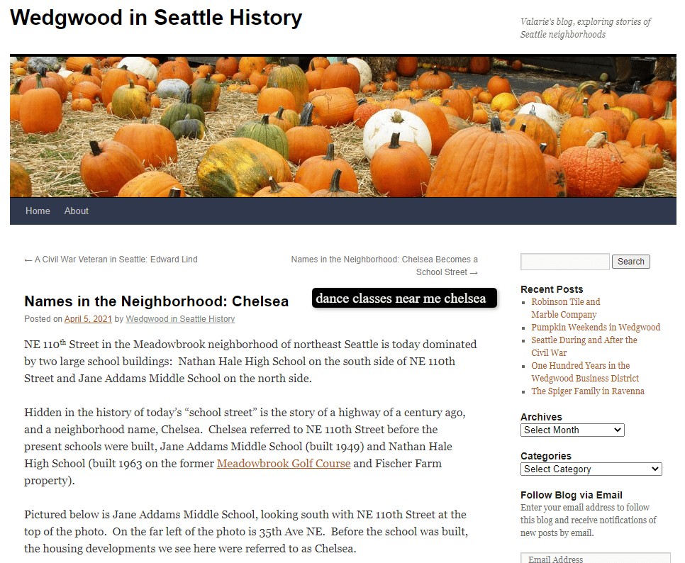 Names in the Neighborhood_ Chelsea _ Wedgwood in Seattle History Names in the Neighborhood_ Chelsea _ Wedgwood in Seattle History