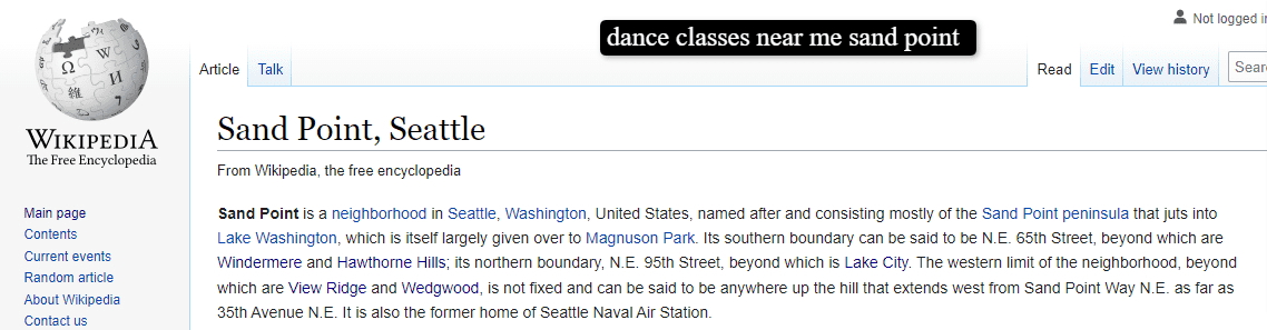 Sand Point, Seattle - Wikipedia Sand Point, Seattle - Wikipedia