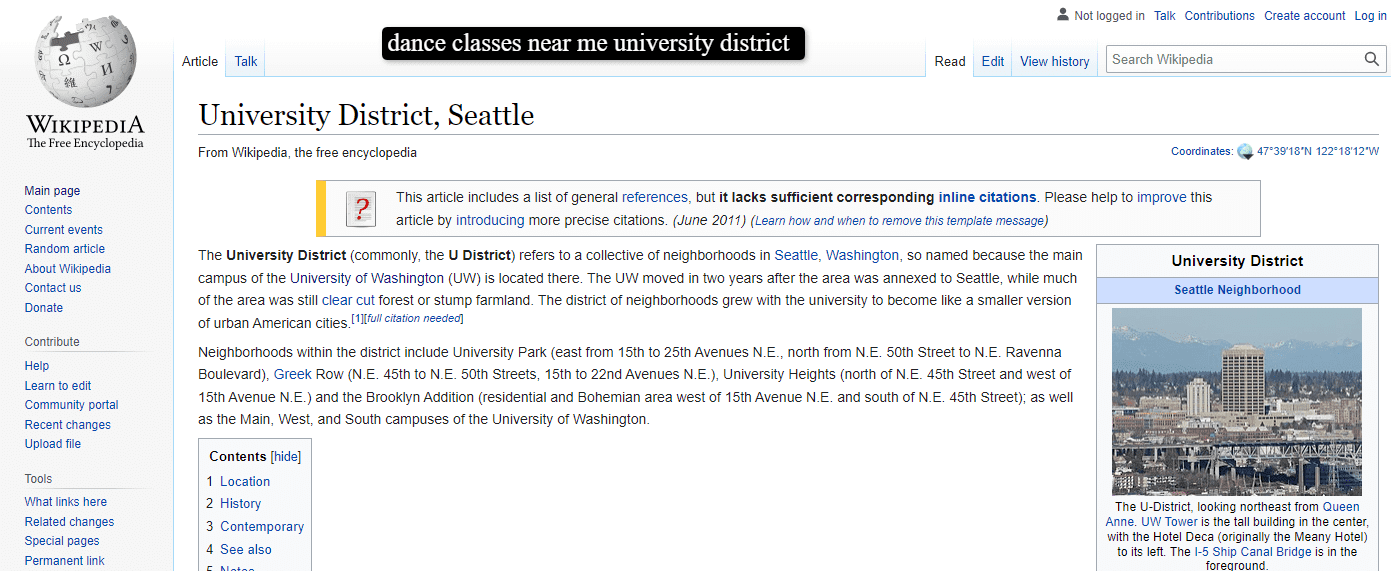 University District, Seattle - Wikipedia University District, Seattle - Wikipedia