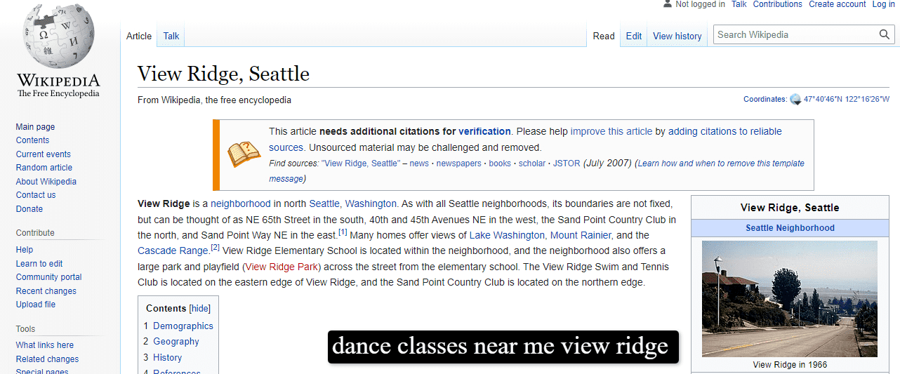 View Ridge, Seattle - Wikipedia View Ridge Community Wikipedia PageFacebook Page