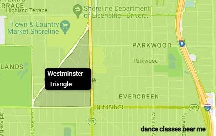 The Westminster Triale neighborhood and American Dance Institute dance classes