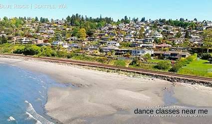 Dance classes near me The beautiful waterfront beach of the Blue Ridge, North Beach neighborhood.