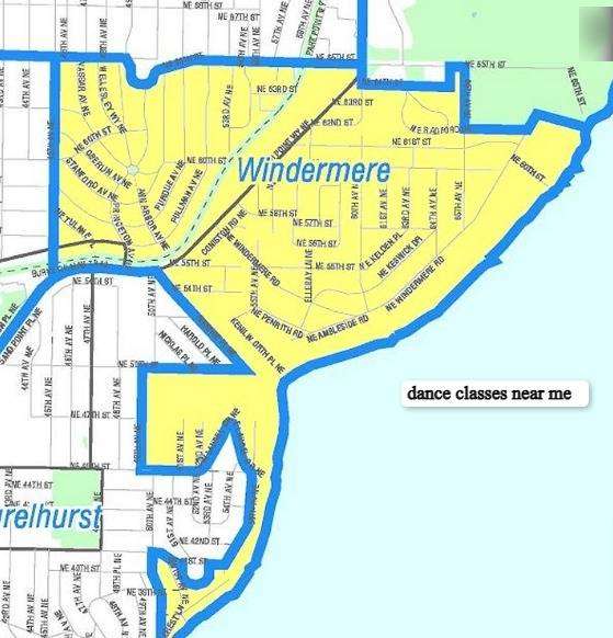 A map of the lovely Seattle Windermere neighborhood. A map of the lovely Seattle Windermere neighborhood.