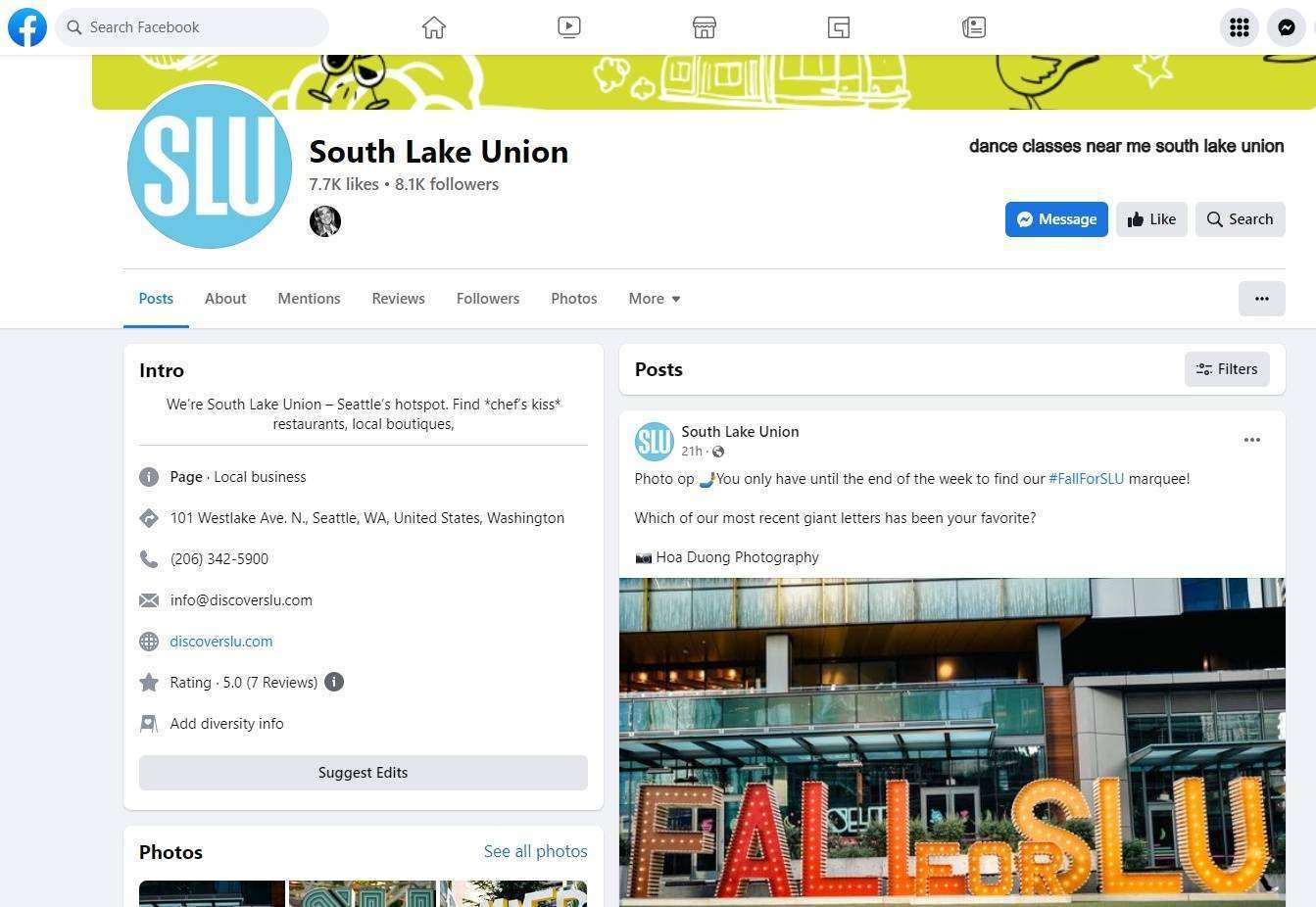 South Lake Union _ Seattle WA _ Facebook South Lake Union _ Seattle WA _ Facebook