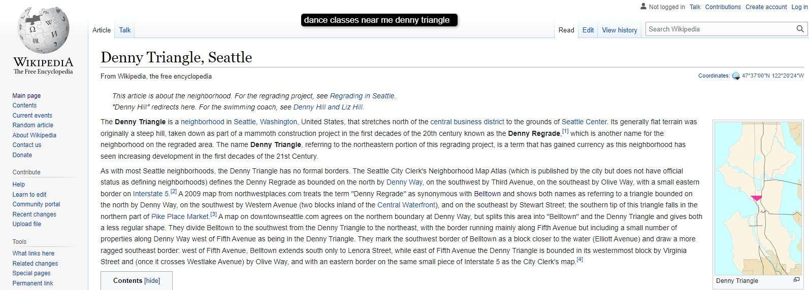 Denny Triangle, Seattle - Wikipedia