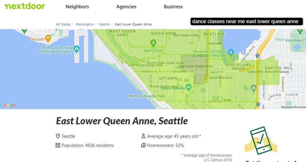 East Lower Queen Anne East Lower Queen Anne
