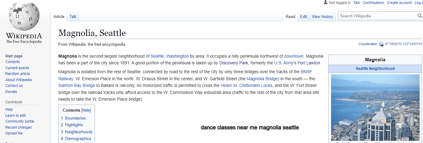 Magnolia, Seattle - Wikipedia Magnolia, Seattle - Wikipedia