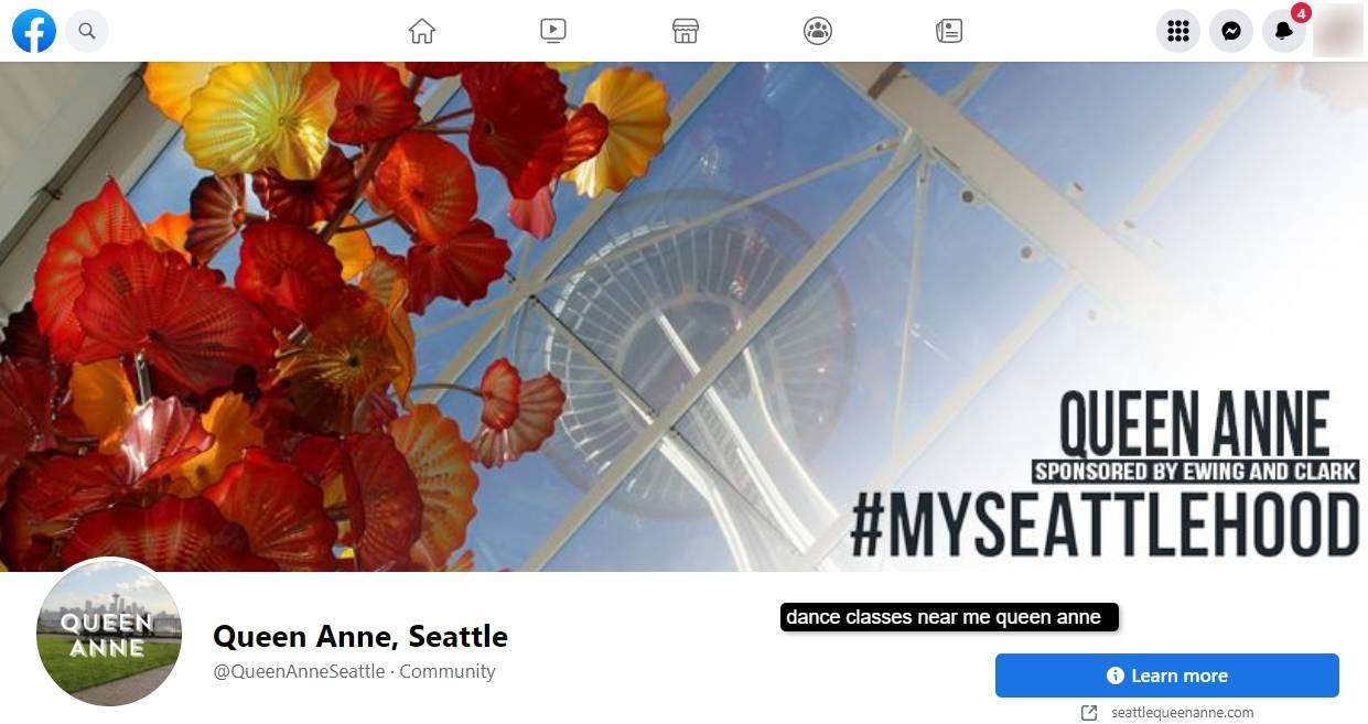 Queen Anne Facebook
