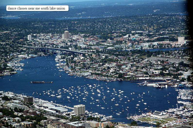 Areal view of South Lake Union dance classes near me south lake union Areal view of South Lake Union