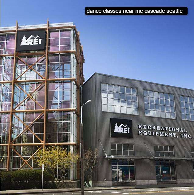 REI store in Seattle is in Seattle's Cascade neighborhood. REI store in Seattle is in Seattle's Cascade neighborhood.