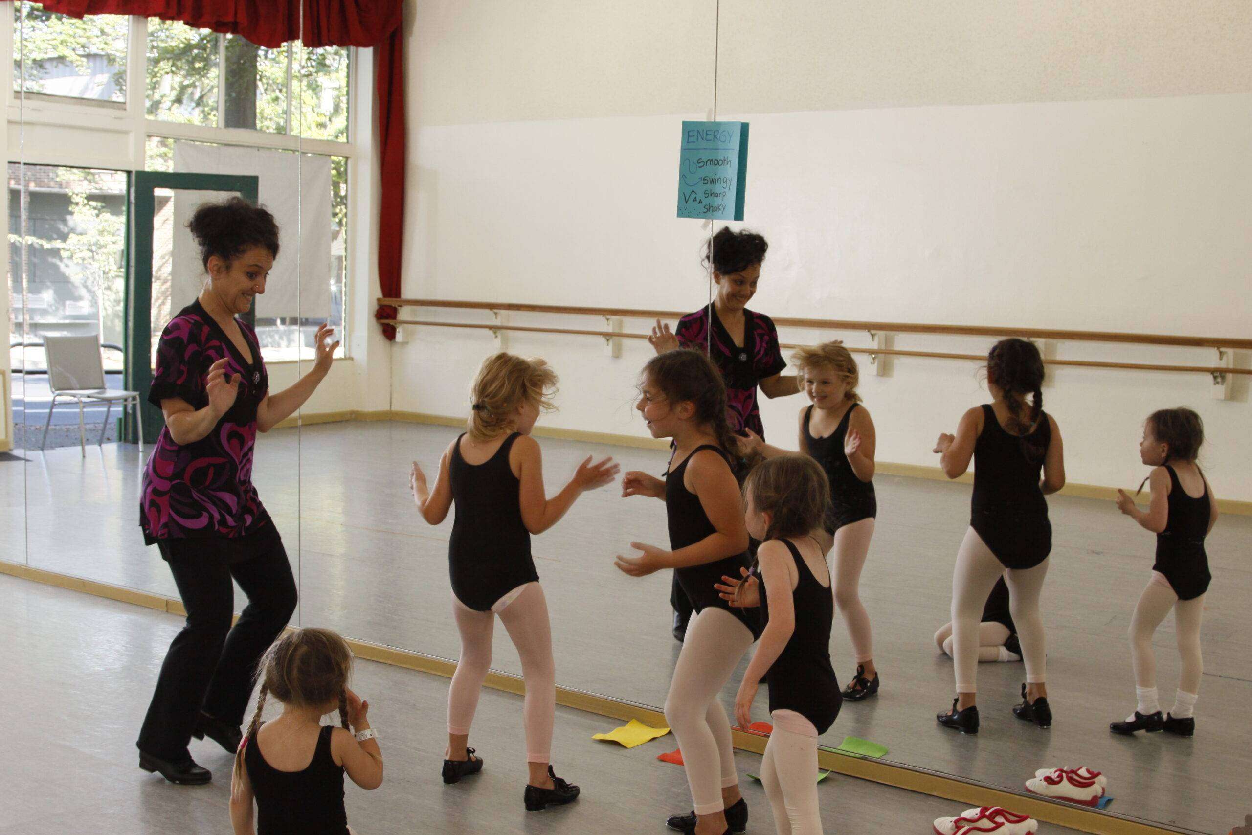 Creative Tap Combo and Creative Dance pages