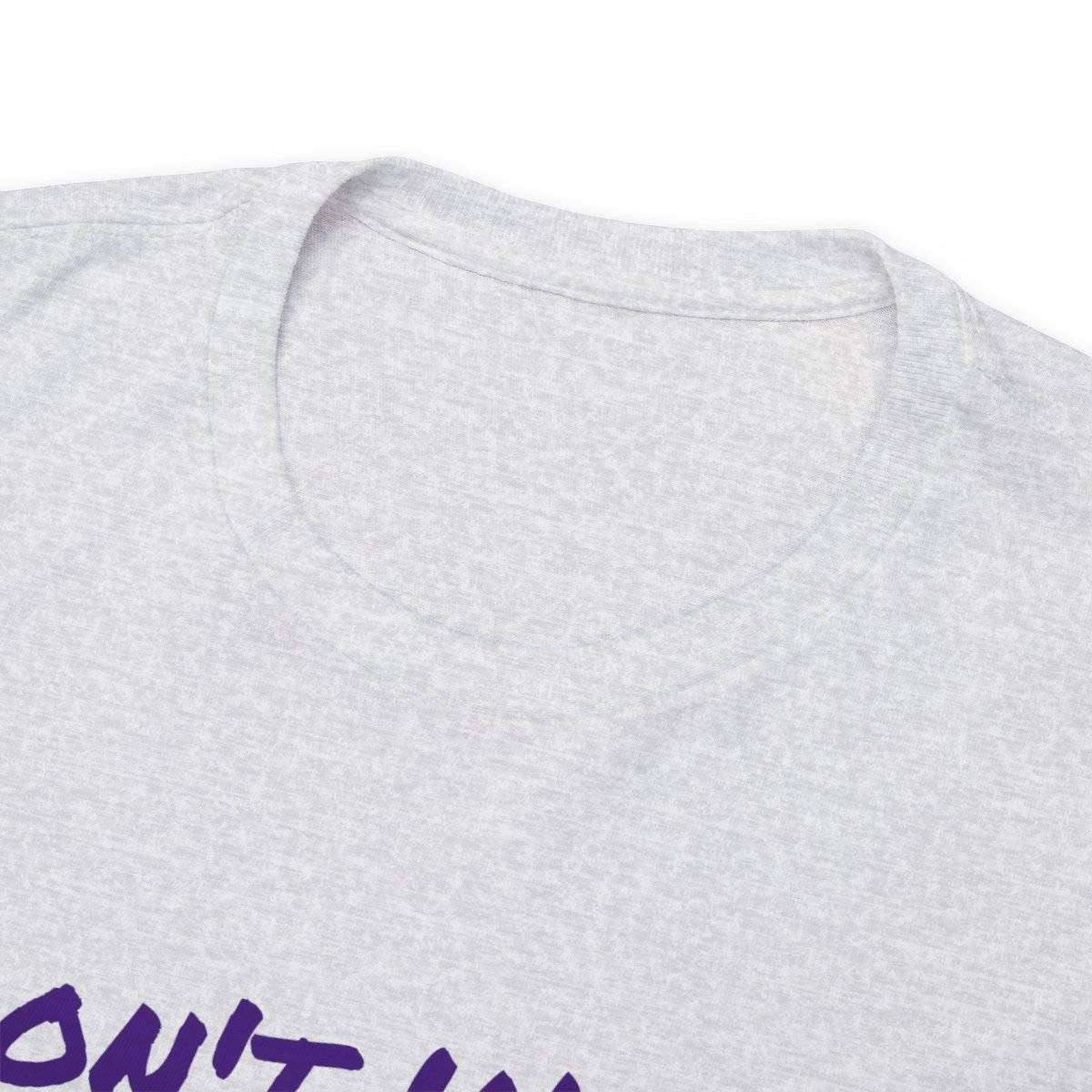 Don't Walk-Dance Heavy Cotton Tee With Small School Logo On Front - Image 35