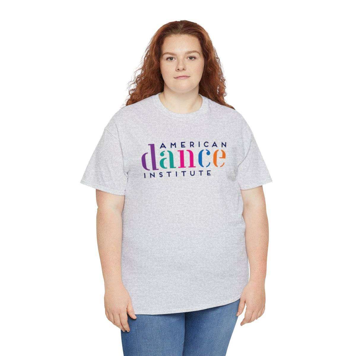 Best Selling Unisex Heavy Cotton Tee With Angled School Logo - Image 8