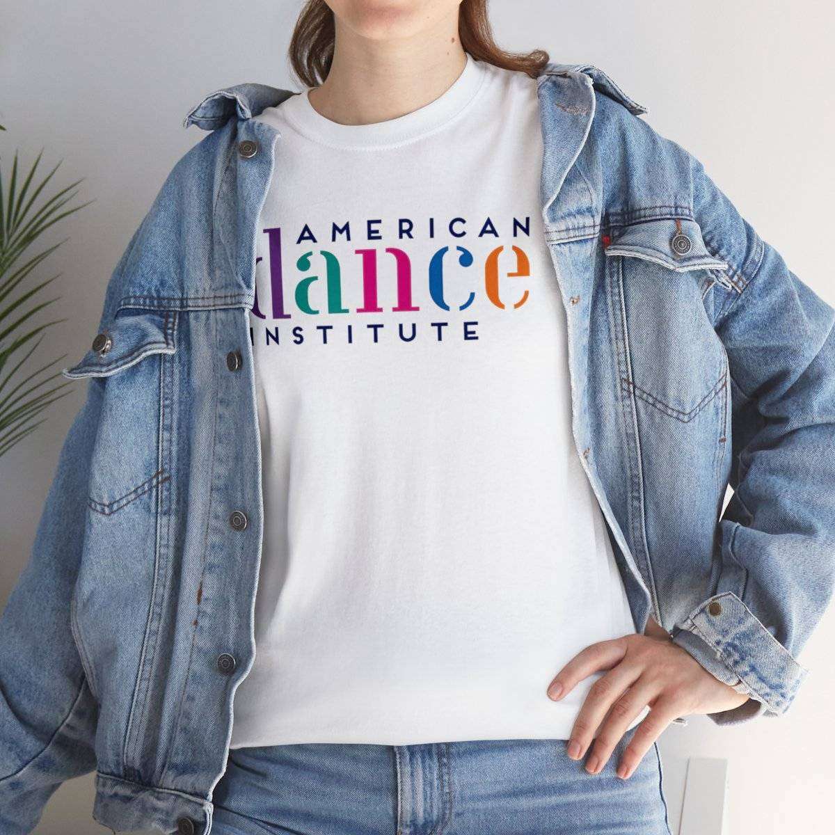 Best Selling Unisex Heavy Cotton Tee With Angled School Logo - Image 13