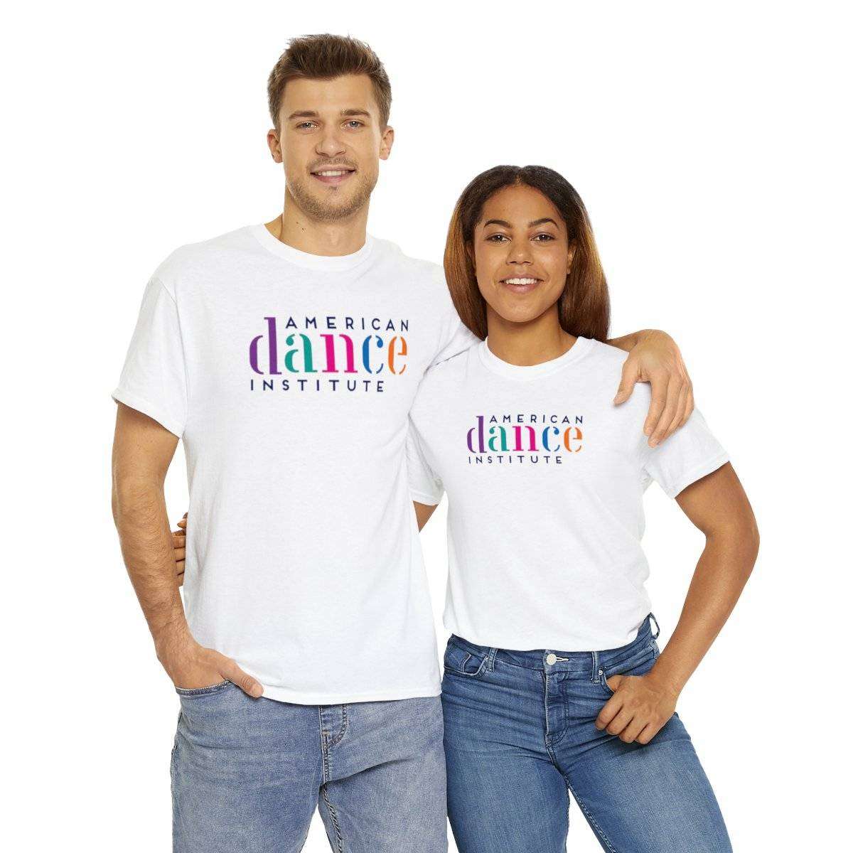 Best Selling Unisex Heavy Cotton Tee With Angled School Logo - Image 22