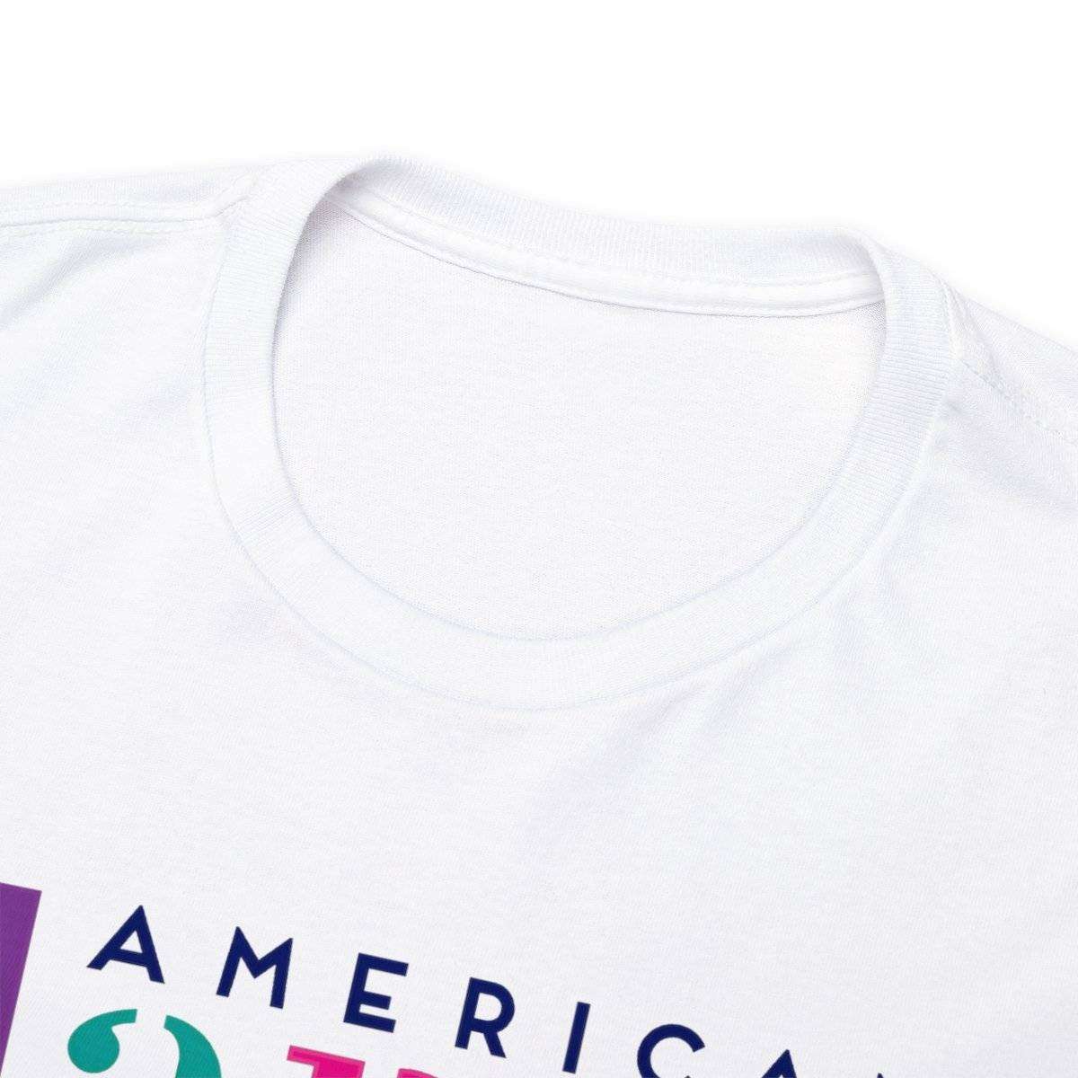Best Selling Unisex Heavy Cotton Tee With Angled School Logo - Image 23