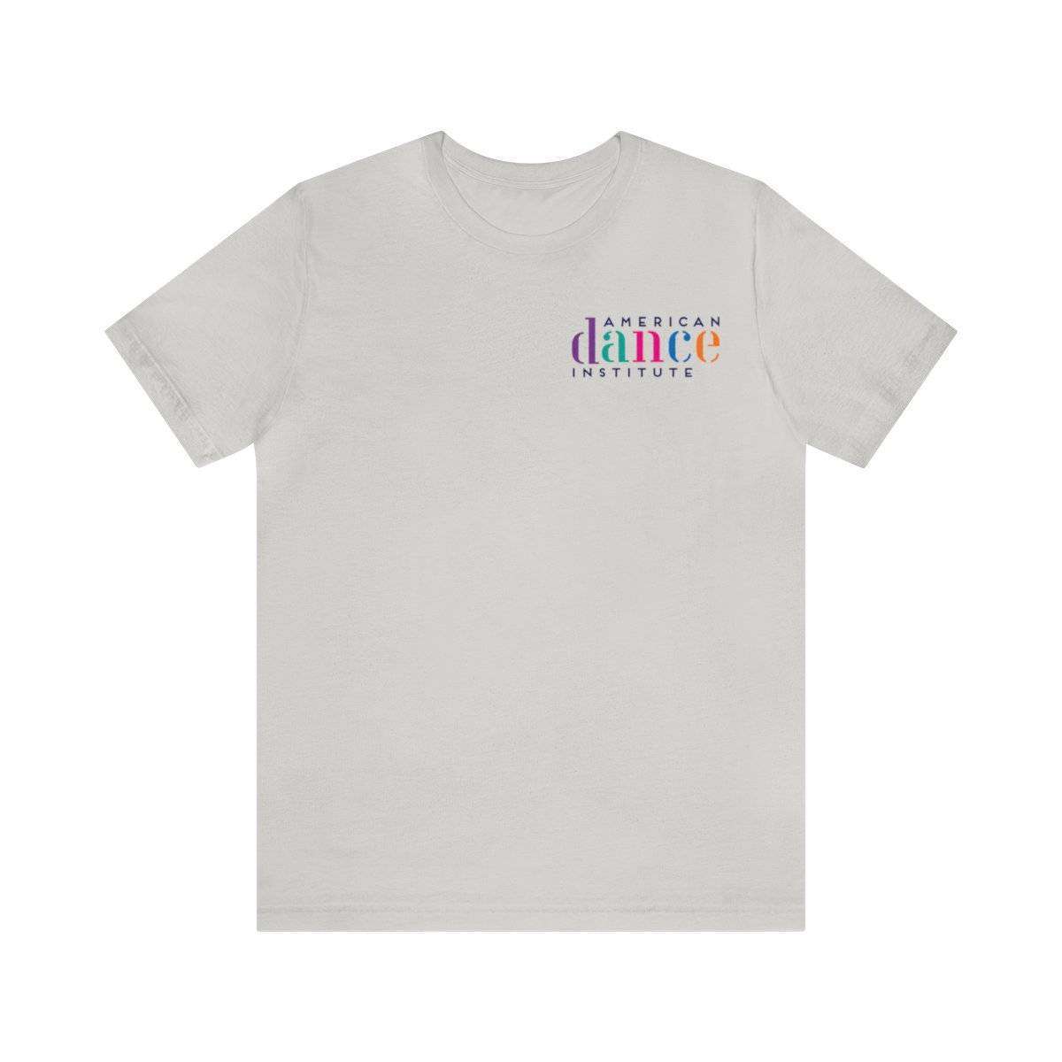 Unisex Jersey Short Sleeve Tee With Small Front School Logo - Image 14