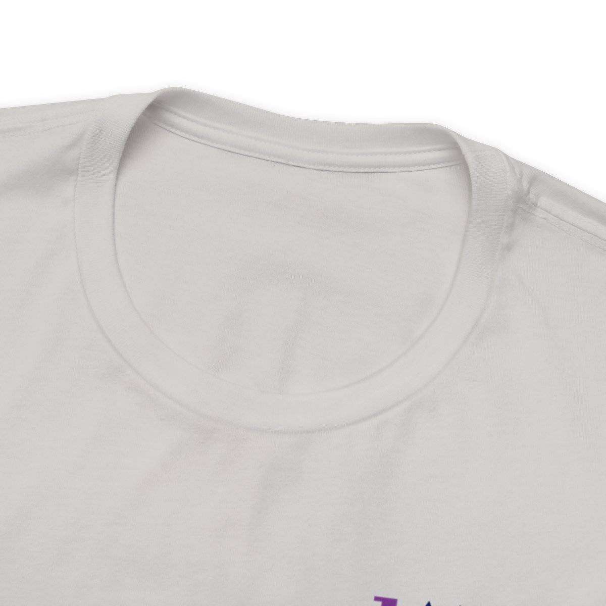 Unisex Jersey Short Sleeve Tee With Small Front School Logo - Image 23