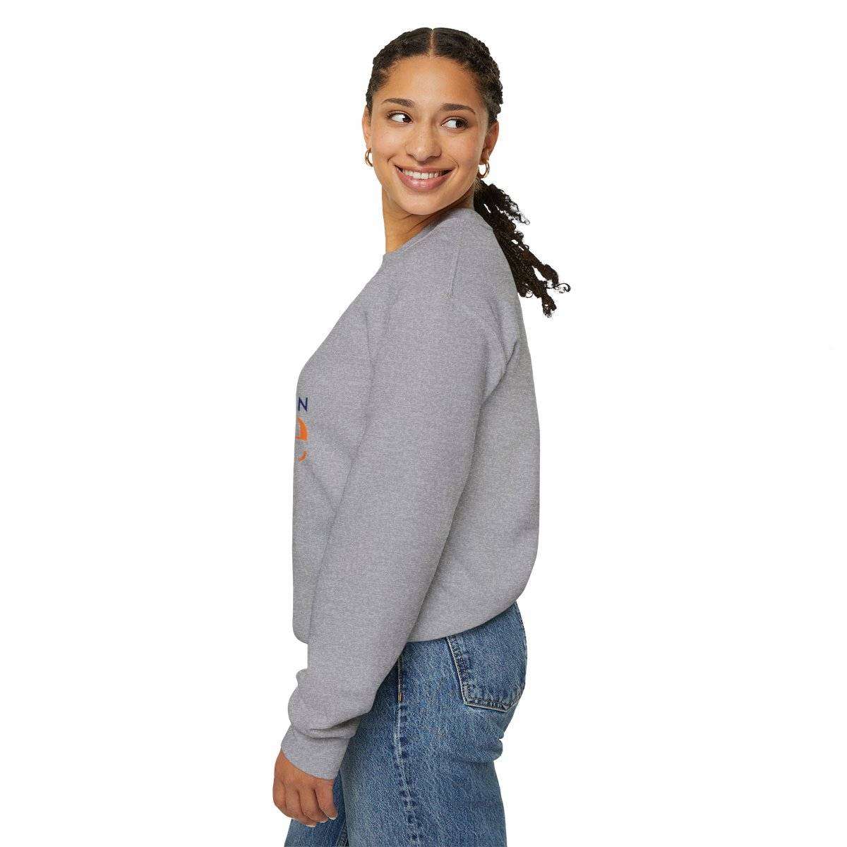 Unisex Heavy Blendâ„¢ Crewneck Sweatshirt With School Logo Front - Image 22