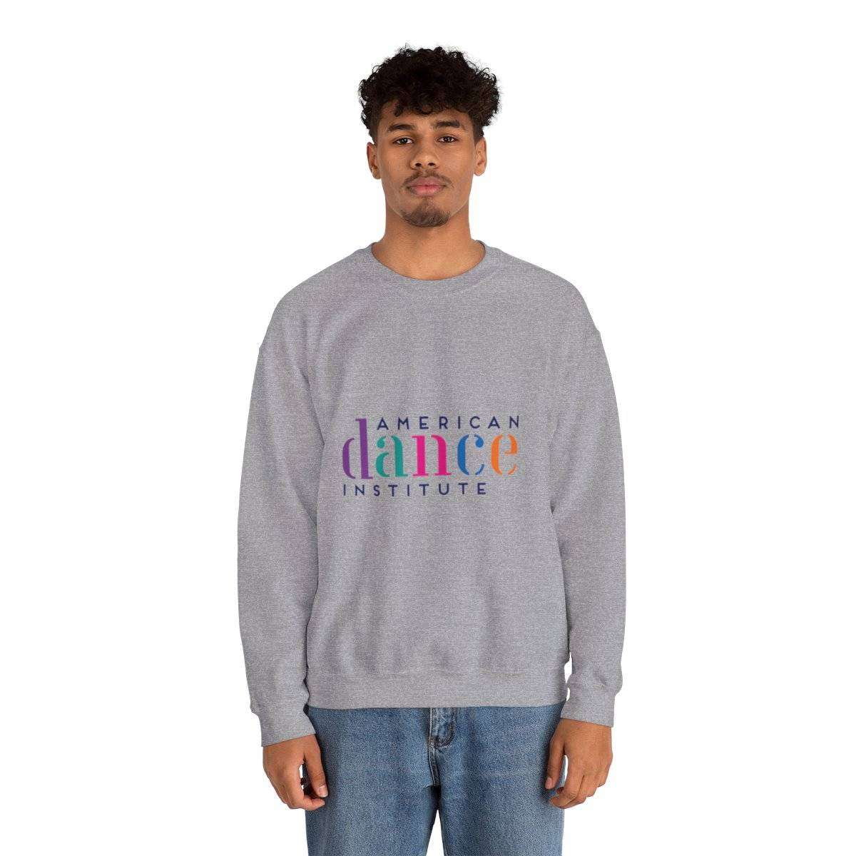 Unisex Heavy Blendâ„¢ Crewneck Sweatshirt With School Logo Front - Image 17