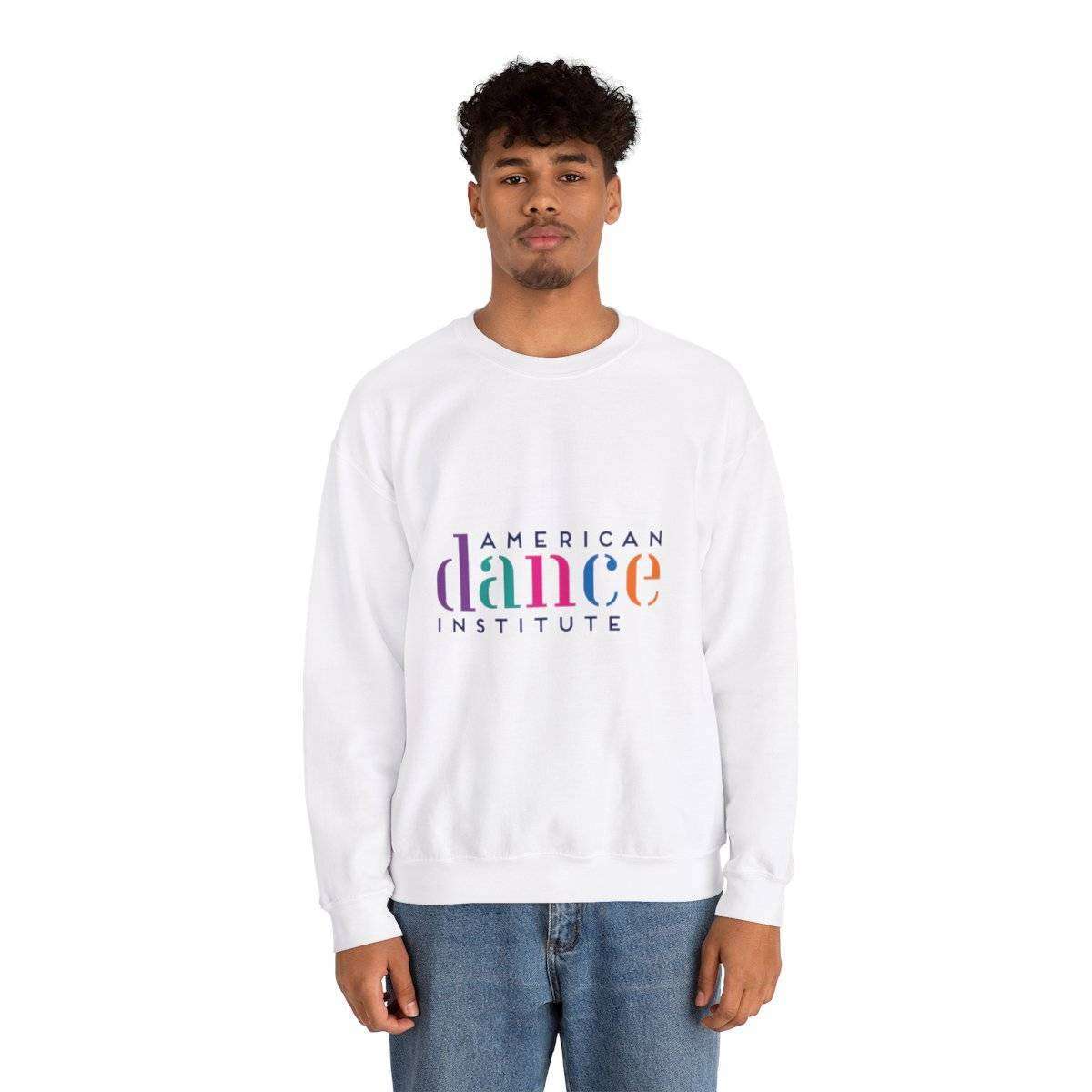 Unisex Heavy Blendâ„¢ Crewneck Sweatshirt With School Logo Front - Image 6