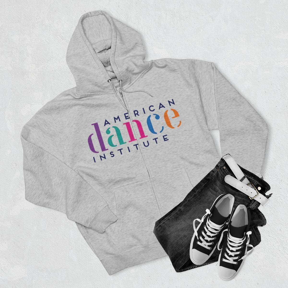 Unisex Premium Full Zip Logo Hoodie - Image 9