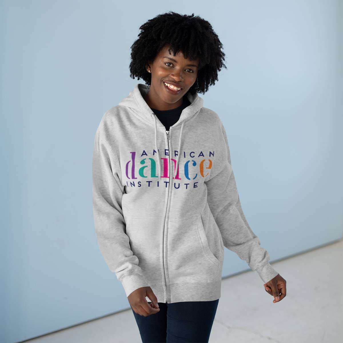 Unisex Premium Full Zip Logo Hoodie - Image 12