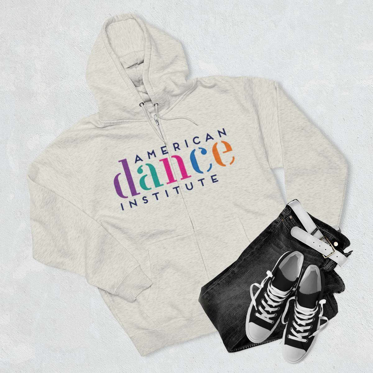 Unisex Premium Full Zip Logo Hoodie - Image 4