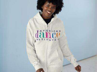 Unisex Premium Full Zip Logo Hoodie