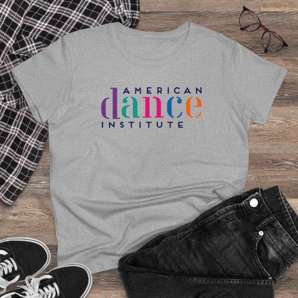 Women's Heavy Cotton Logo Tee - Image 10