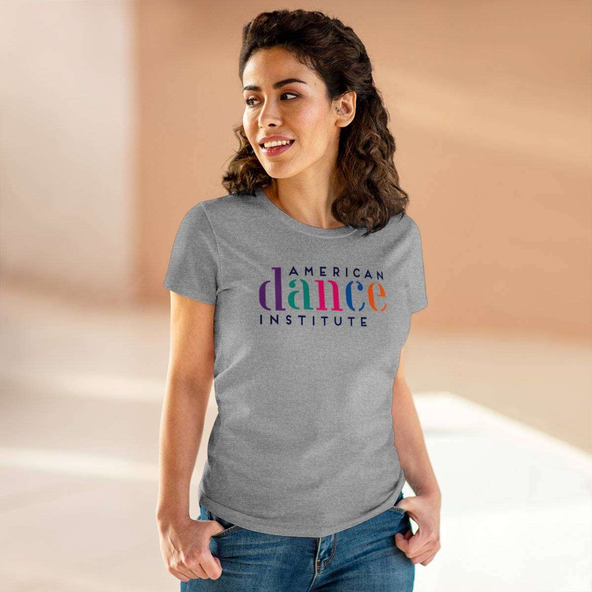 Women's Heavy Cotton Logo Tee - Image 6