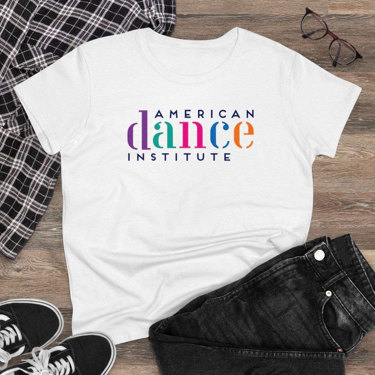Women's Heavy Cotton Logo Tee - Image 5