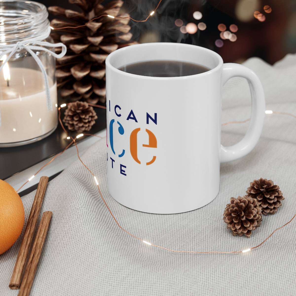 Ceramic Mug 11oz with logo - Image 4