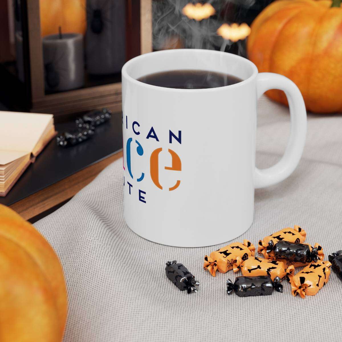 Ceramic Mug 11oz with logo - Image 6