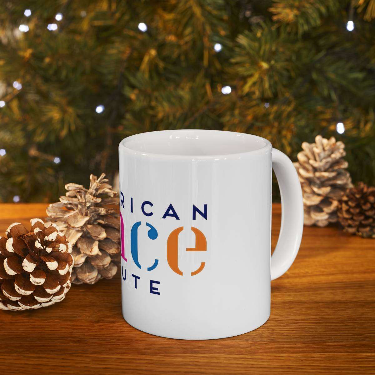Ceramic Mug 11oz with logo - Image 9