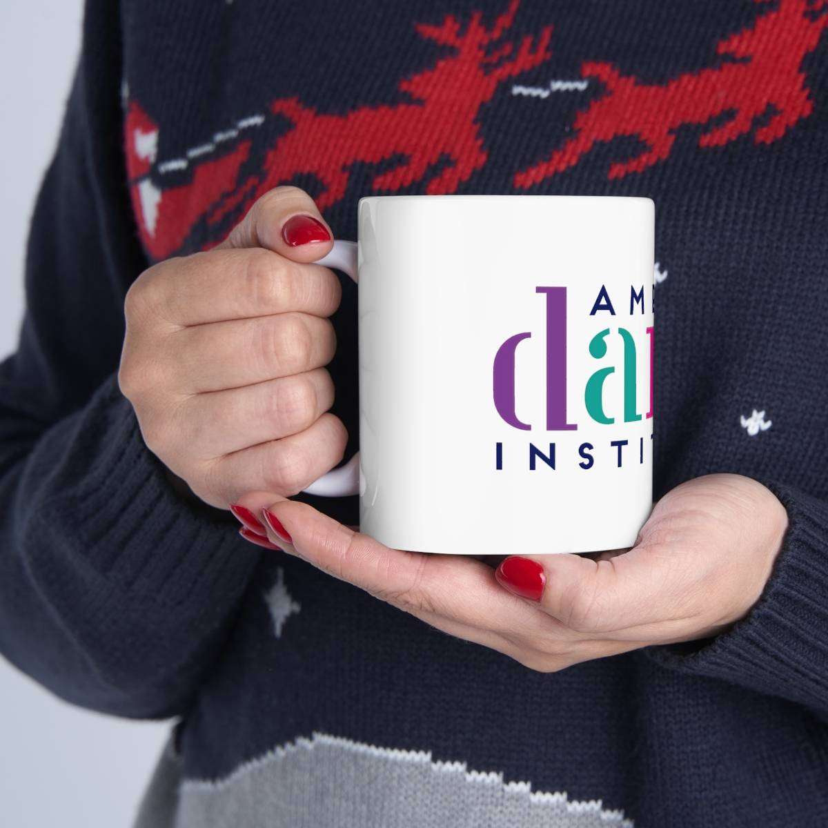 Ceramic Mug 11oz with logo - Image 11