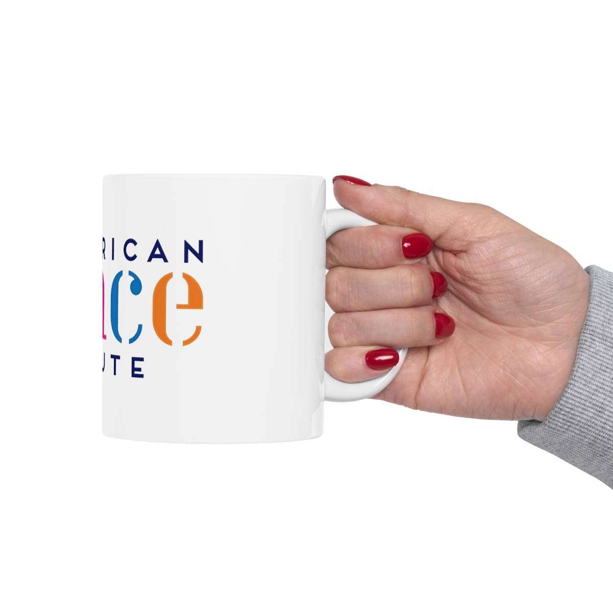 Ceramic Mug 11oz with logo - Image 12