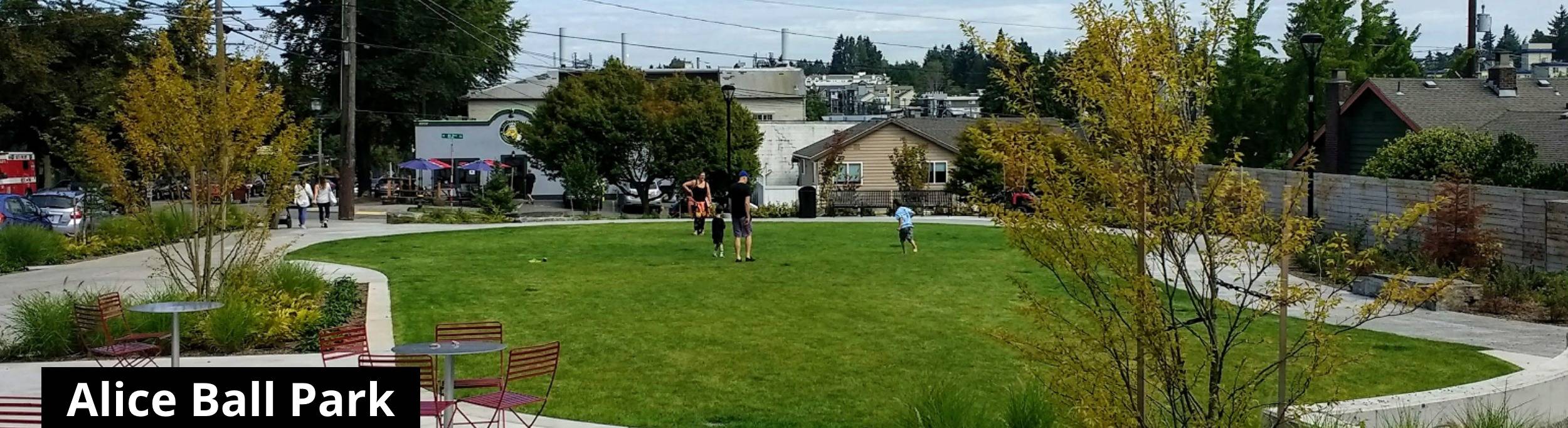 Alice Ball Park, Seattle Alice Ball Park, Seattle