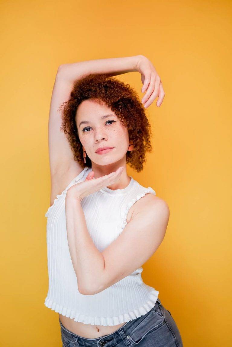 Sapphire Goetz teaches at the American Dance Institute
