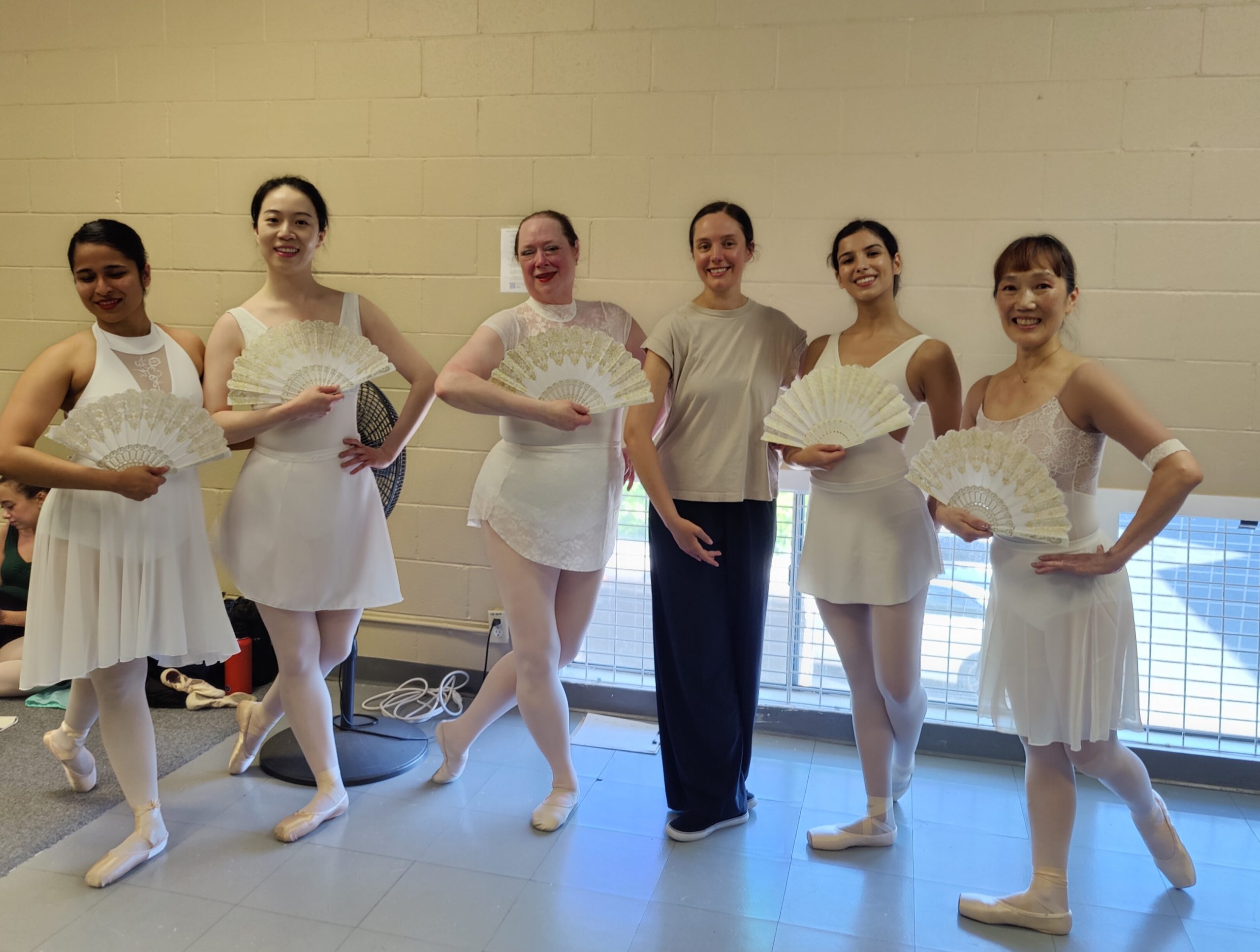 adi-teacher-feature-dakota-crist-garcia American Dance Institute teacher Dakota Crist-Garcia with adult ballet students